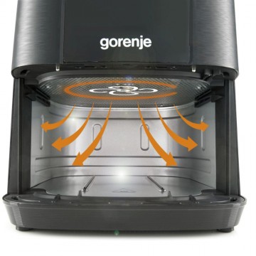 Gorenje AF1350DBW Air Fryer 5.4lt Μαύρο Gorenje AF1350DBW Air Fryer 5.4lt Μαύρο